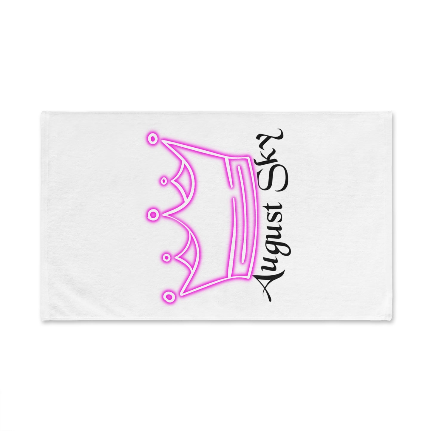 August Sky With Crown Hand Towel