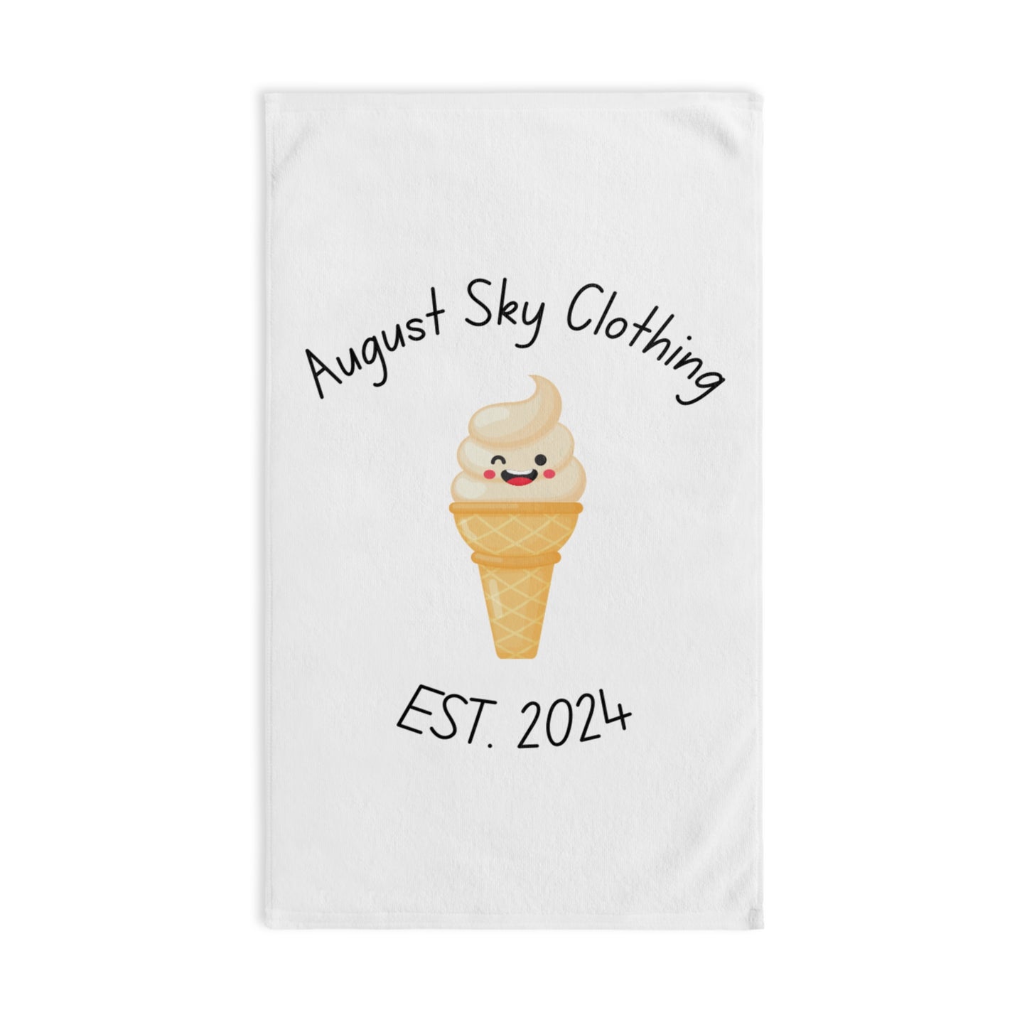 August Sky Clothing Est 2024 Hand Towel