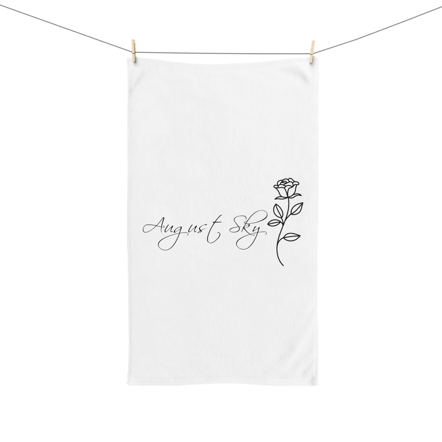 August Sky Hand Towel
