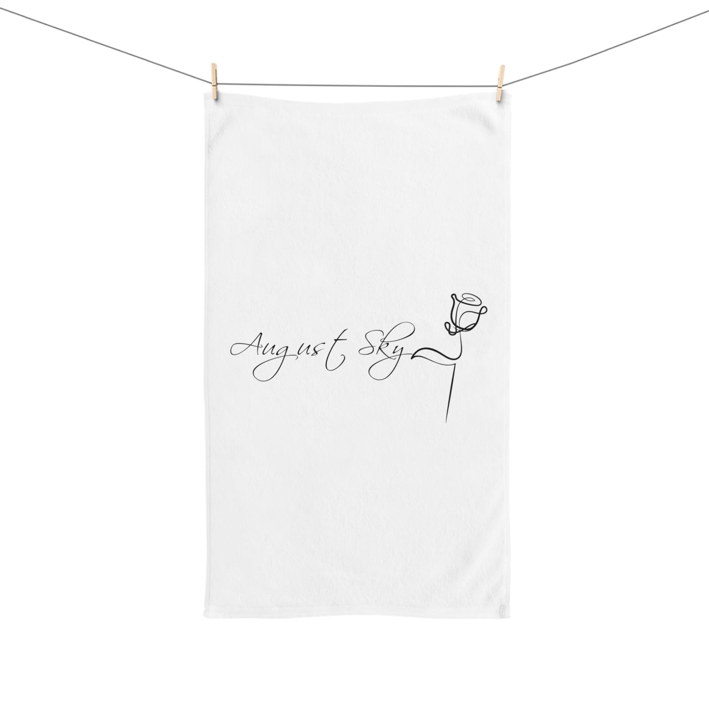 August Sky Hand Towel