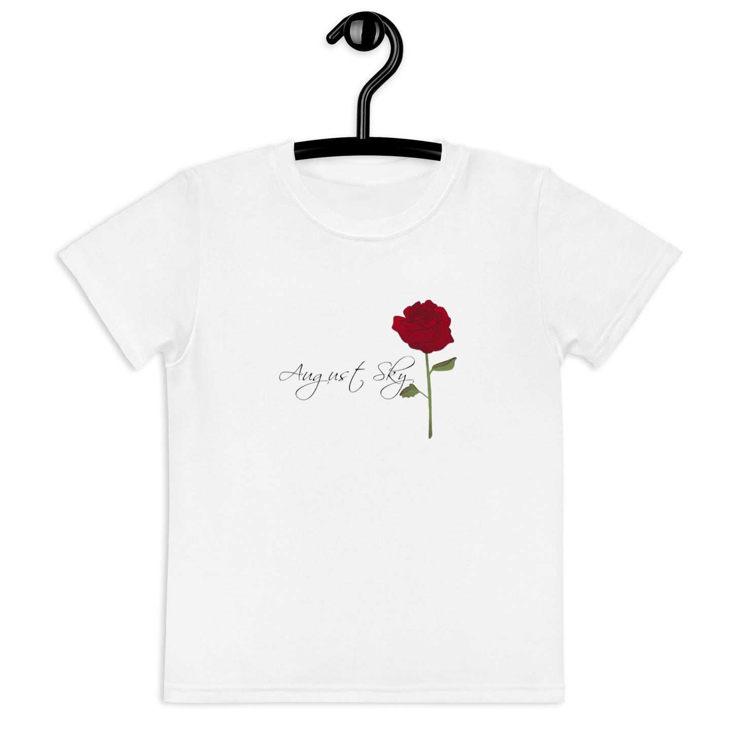 Girls crew neck t-shirt