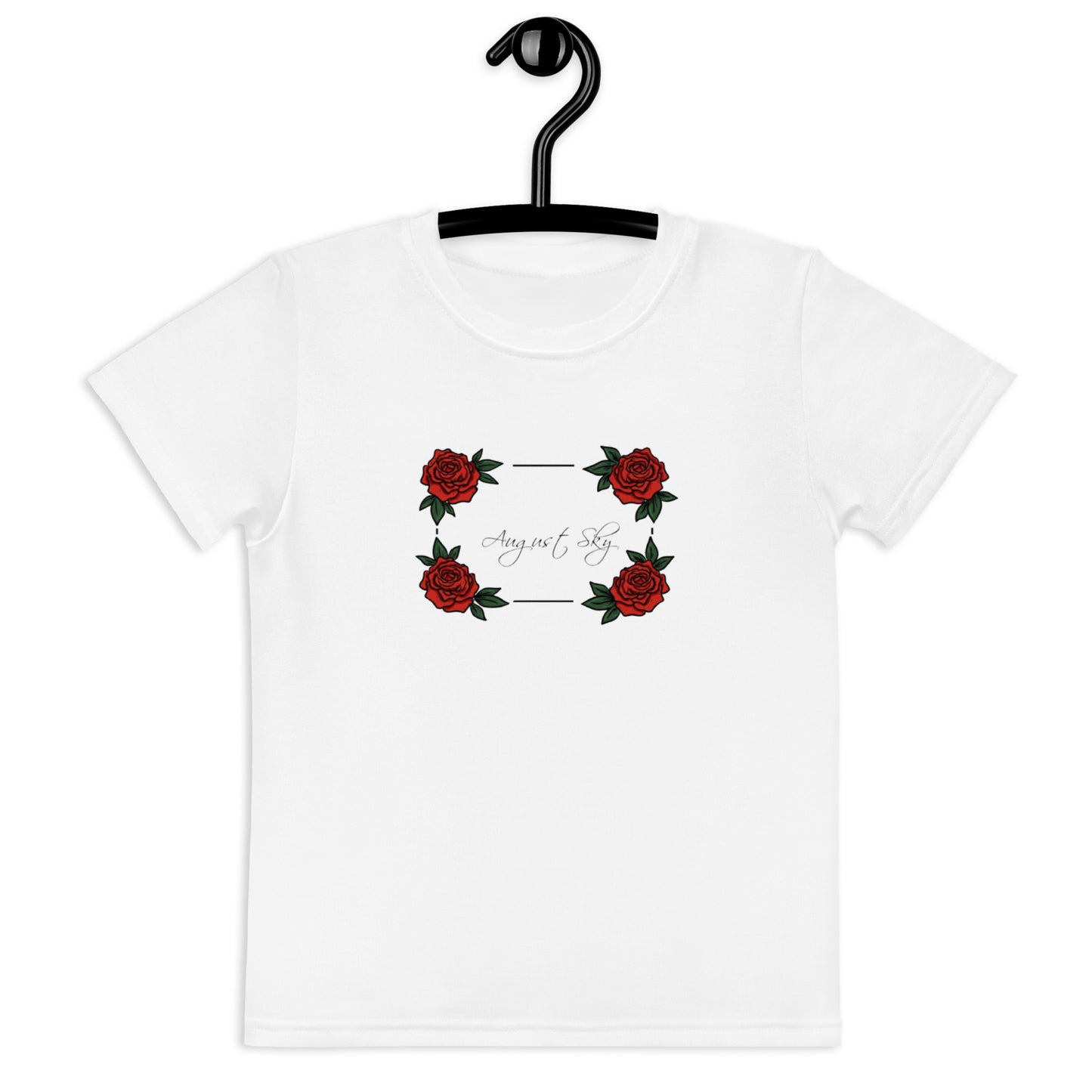 Girls crew neck t-shirt