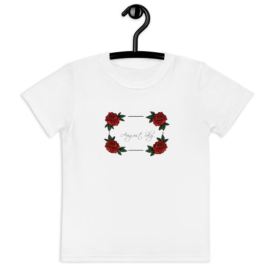 Girls crew neck t-shirt