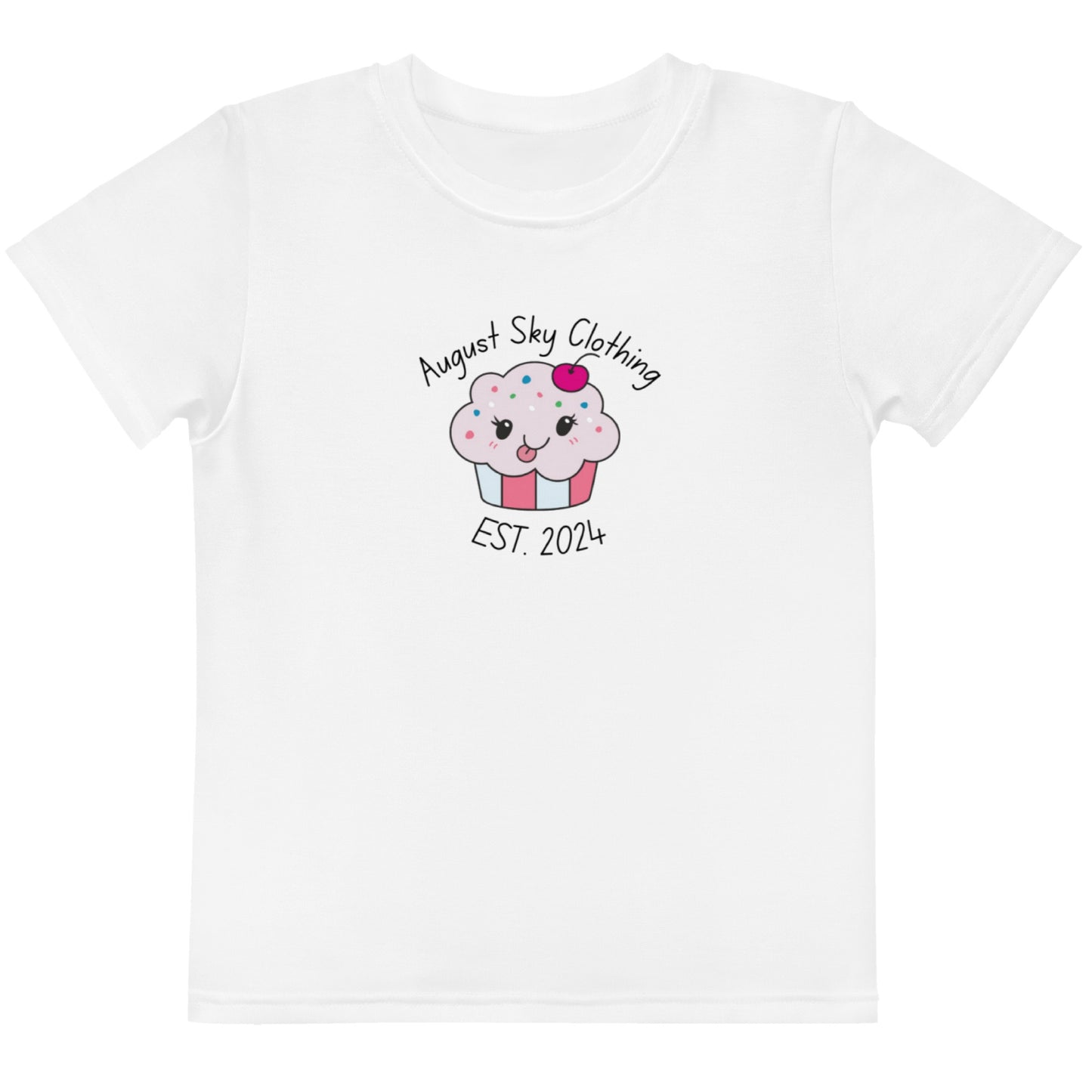 Girls crew neck t-shirt