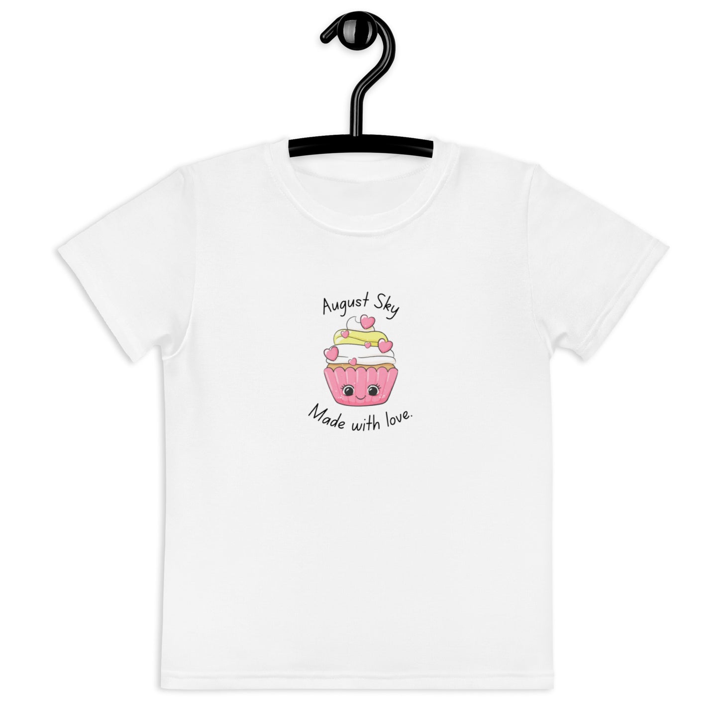 Girls crew neck t-shirt