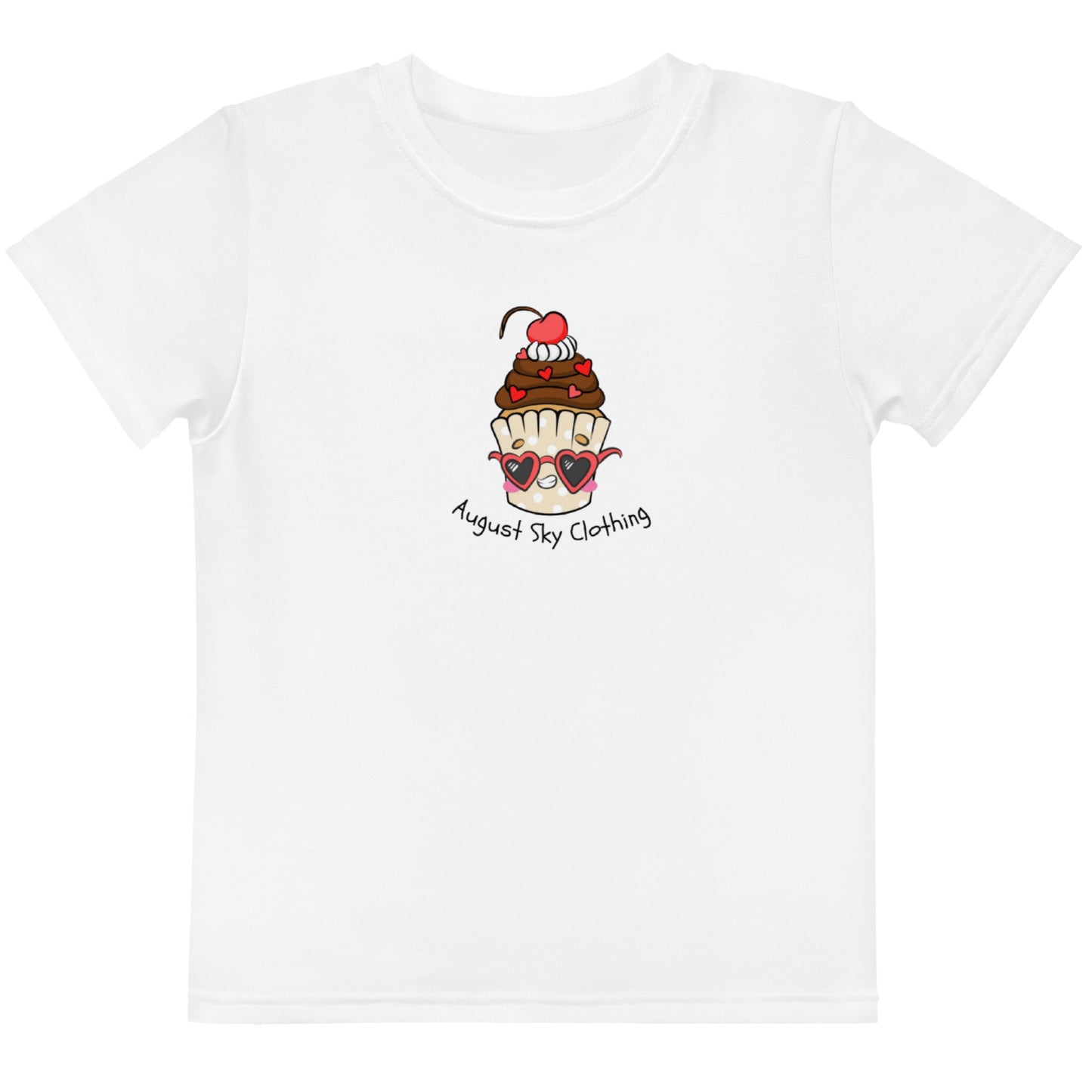 Girls crew neck t-shirt
