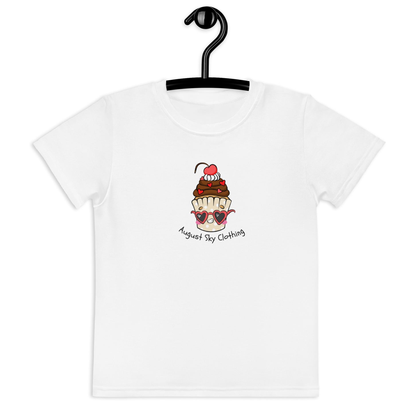 Girls crew neck t-shirt