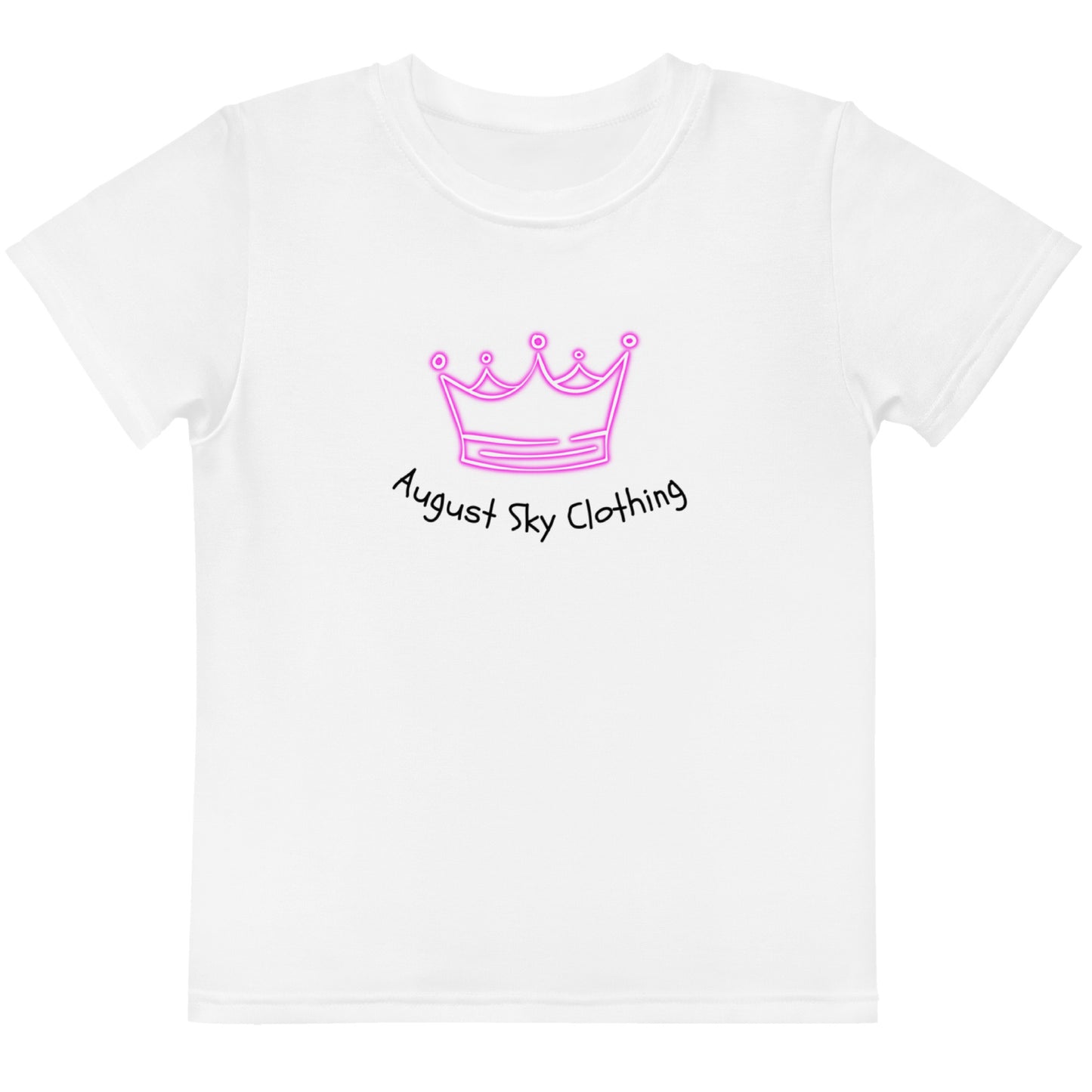 Girls crew neck t-shirt
