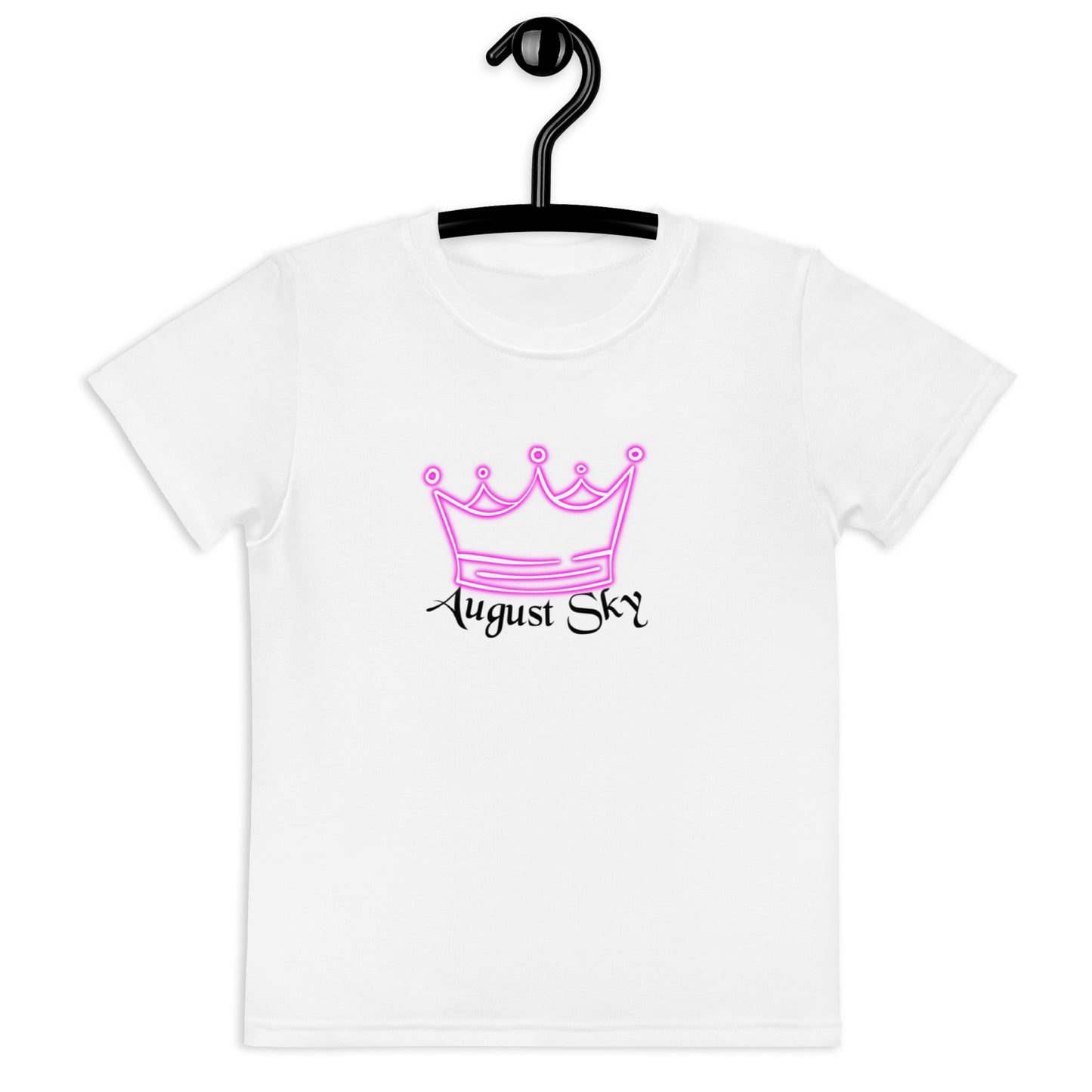 Girls crew neck t-shirt