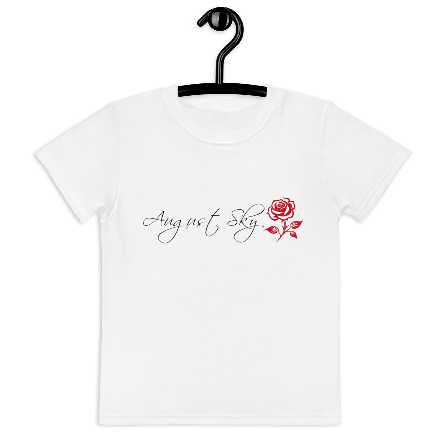 Girls crew neck t-shirt