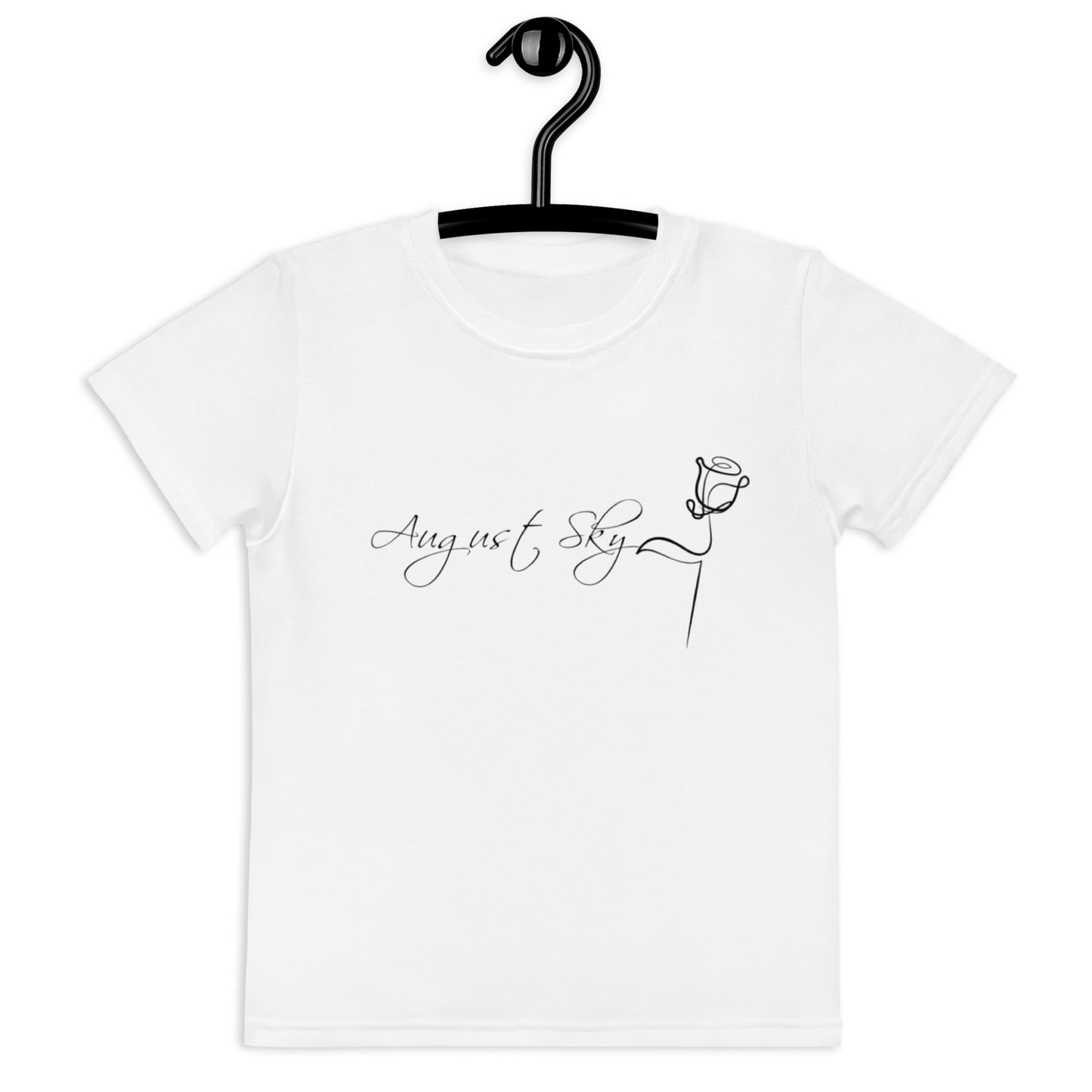 Girls crew neck t-shirt