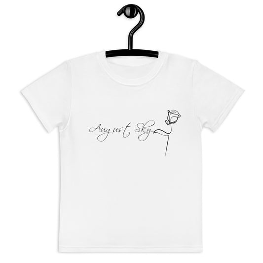 Girls crew neck t-shirt