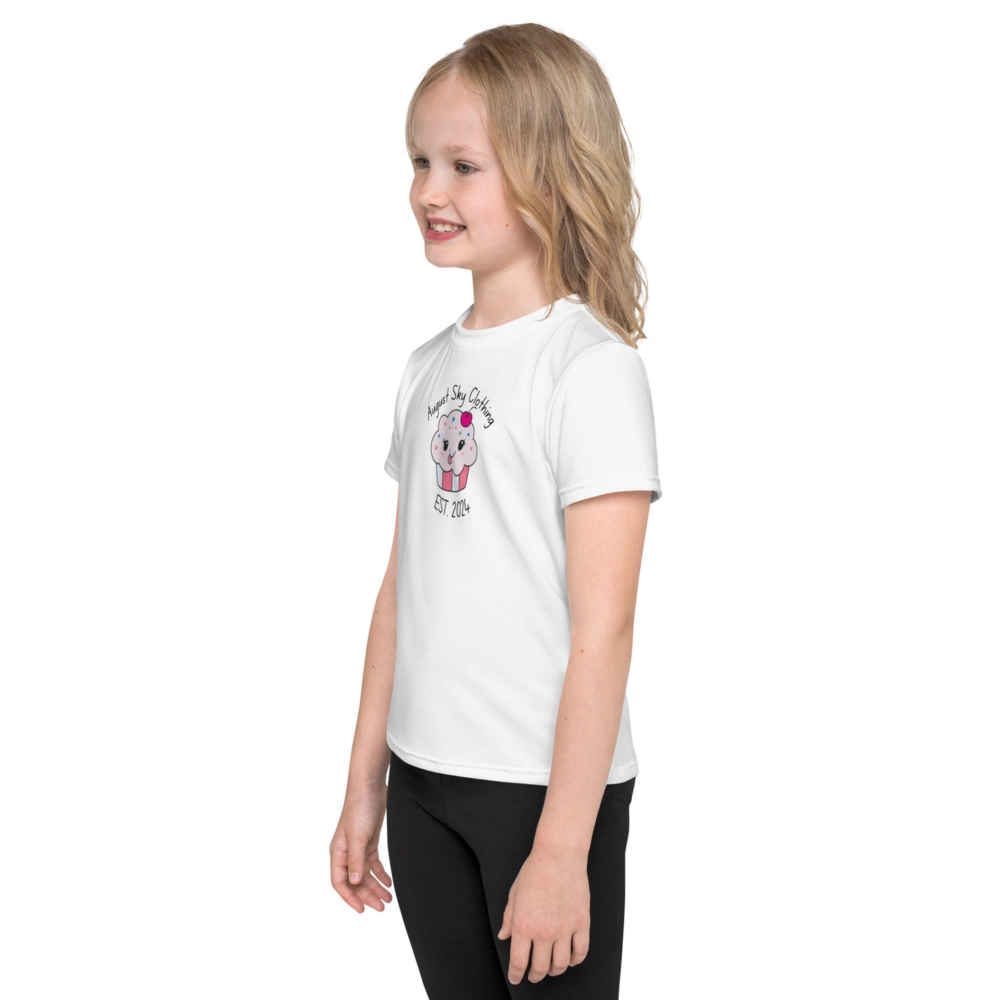 Girls crew neck t-shirt