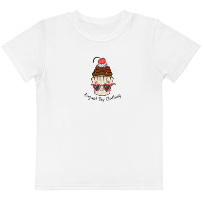 Girls crew neck t-shirt