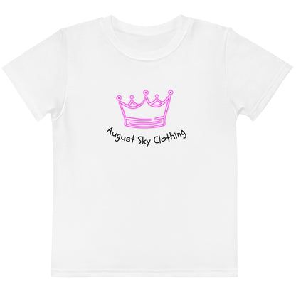 Girls crew neck t-shirt