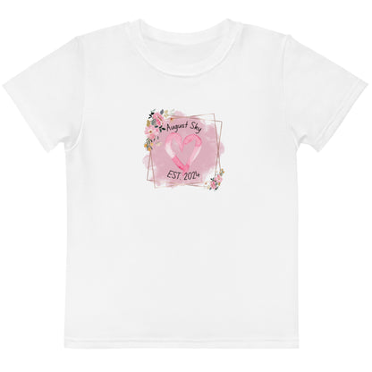 Girls crew neck t-shirt