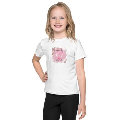 Girls crew neck t-shirt