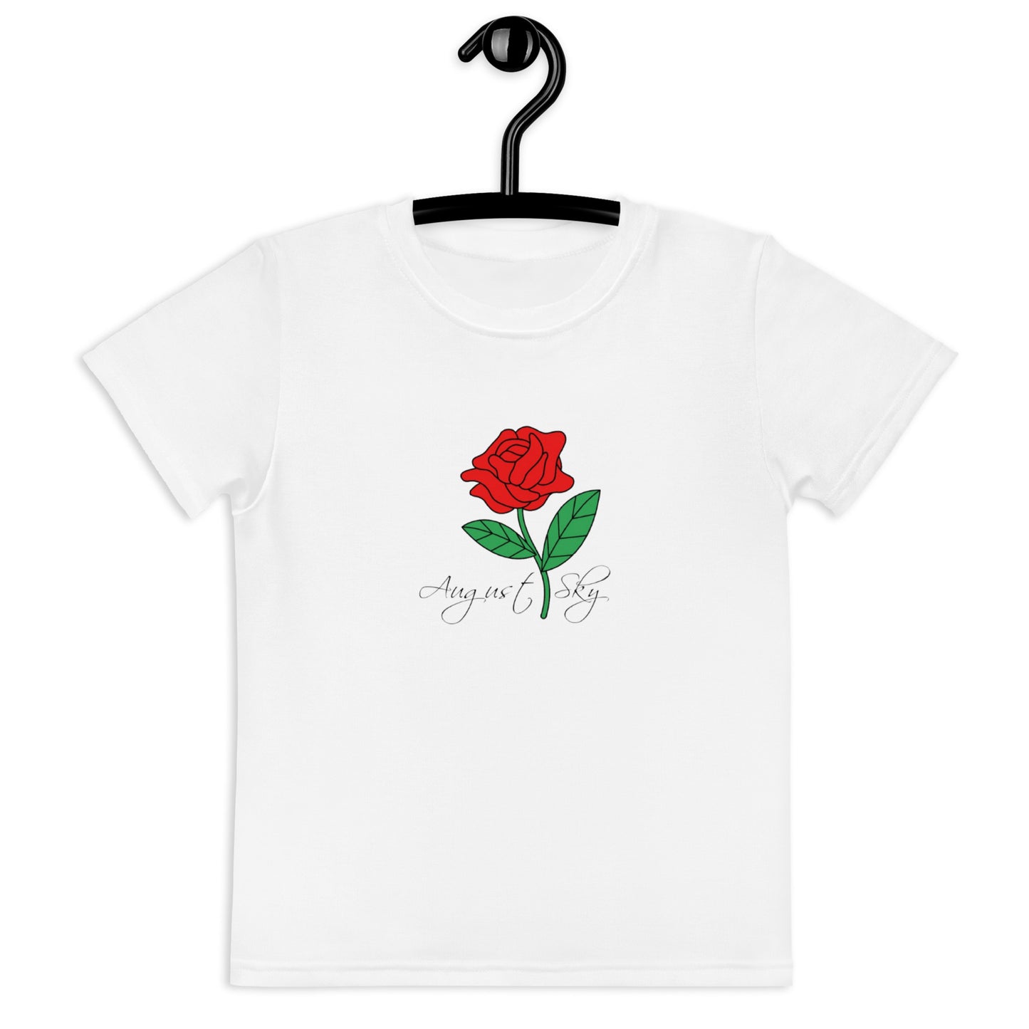Girls crew neck t-shirt