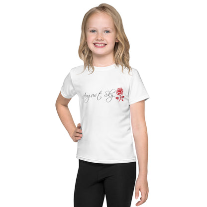 Girls crew neck t-shirt